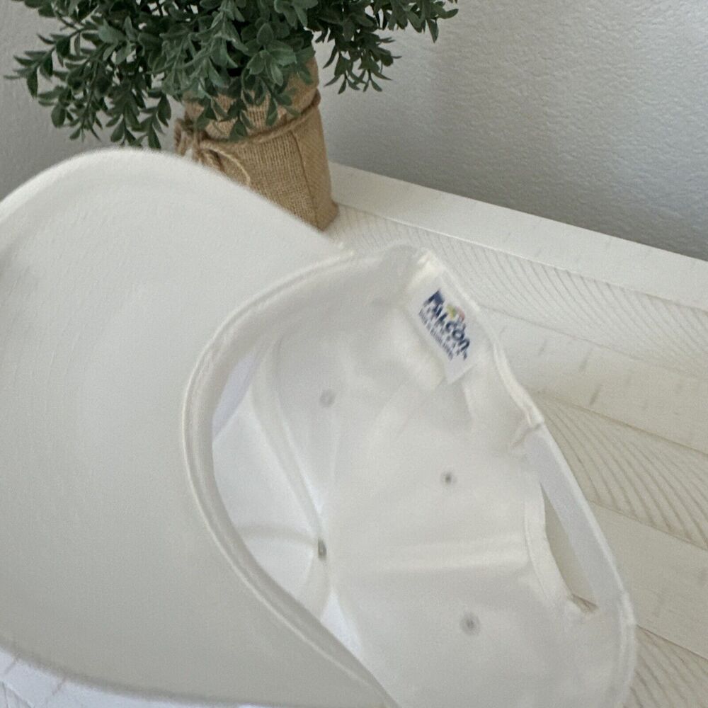 New Orleans Bourbon St Party Time White Adjustable SnapBack Hat Souvenir Vintage - Picture 8 of 11
